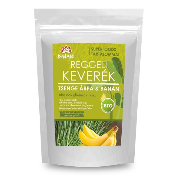 Zsenge árpa - banán-csíráztatott pohánka 360g