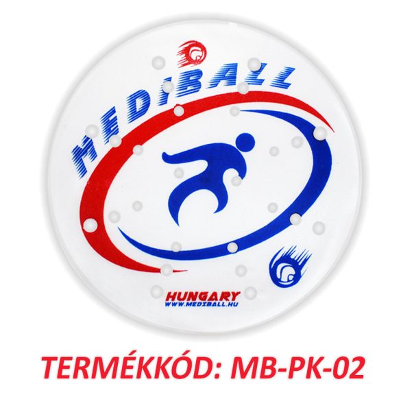 Mediball átlátszó ütőbelső piros-kék mintával (02)