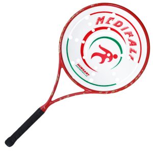 Karbon ütő - piros alapon fehér-arany virág mintával