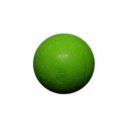 Zöld, kemény, műanyag labda 