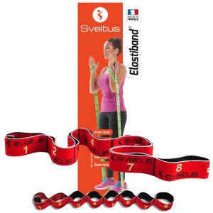 SVELTUS ELASTIBAND  + DOBOZ + POSZTER (10KG TEXTIL GUMISZALAG)