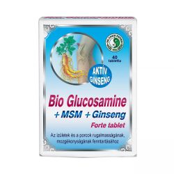 Bio Glucosamine + MSM + Ginseng Forte tabletta