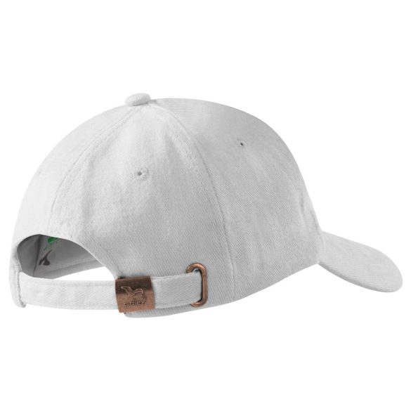 Fehér pamut sapka Erzsébet tábor logóval