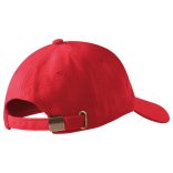 Piros pamut sapka Erzsébet tábor logóval