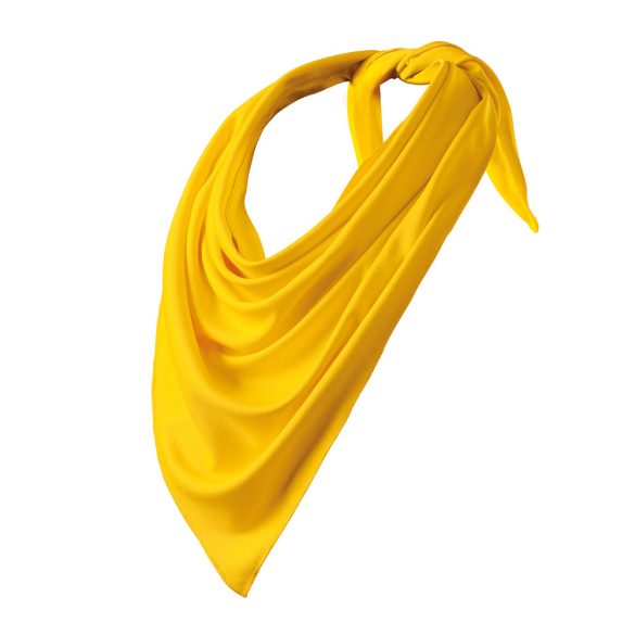 Sárga kendő Erzsébet tábor logóval