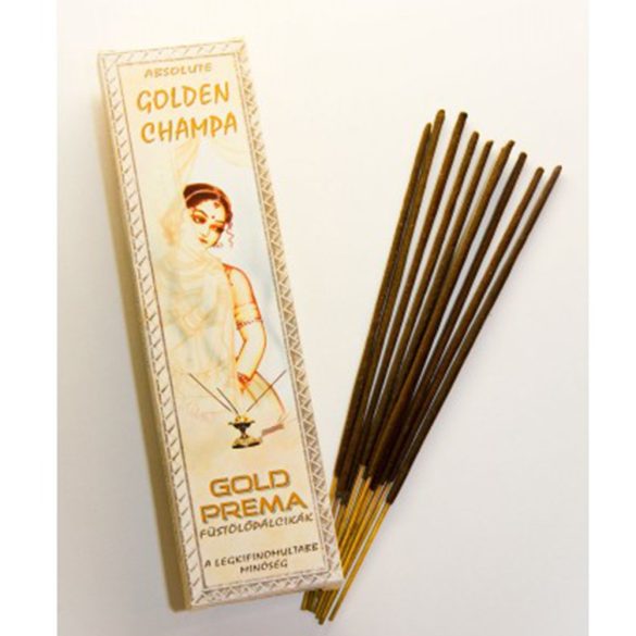 Golden Champa füstölő Gold Prema