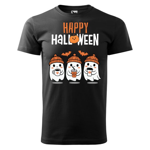 Happy Halloween - Gyerek pamut póló