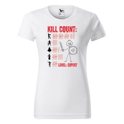 Kill count - Női pamut póló