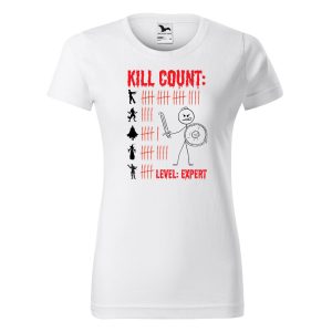 Kill count - Női pamut póló