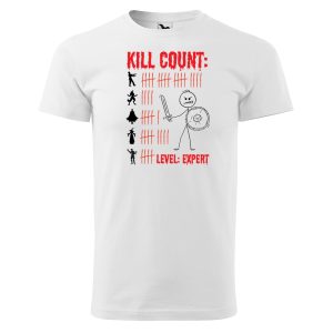 Kill count - Férfi pamut póló