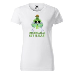 Meghívhatlak egy italra? - Női pamut póló
