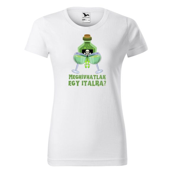 Meghívhatlak egy italra? - Női pamut póló