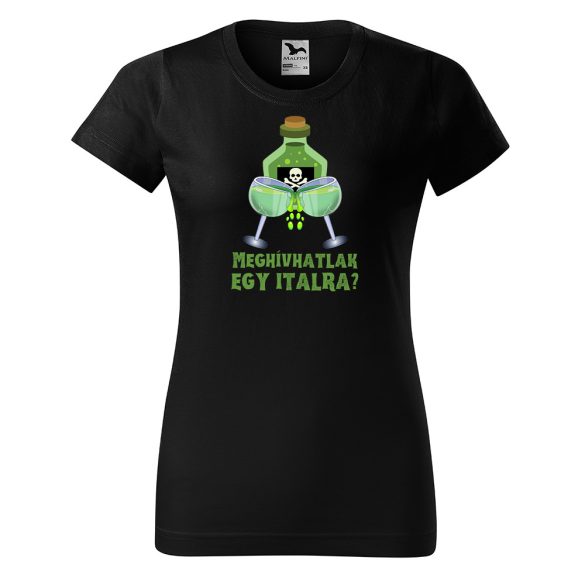 Meghívhatlak egy italra? - Női pamut póló