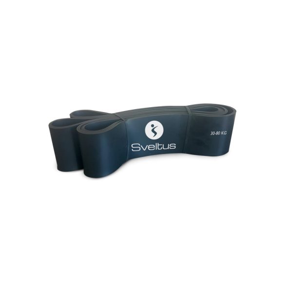 Sveltus Powerband Fekete 30–80 kg