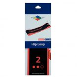 Trendy textil gumigyűrű - közepes