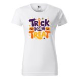 Trick or treat - Női pamut póló