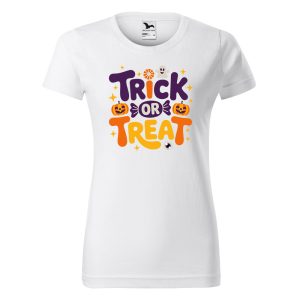 Trick or treat - Női pamut póló