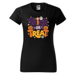 Trick or treat - Női pamut póló