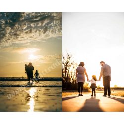 Egyedi fényképes vászonkép (2 fotó, fekvő)