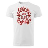 Witch way to the candy- Gyerek pamut póló