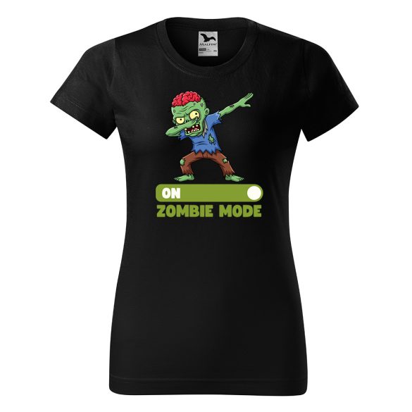 Zombie mode on - Női pamut póló