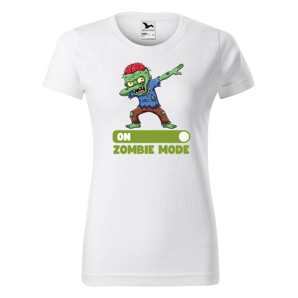 Zombie mode on - Női pamut póló